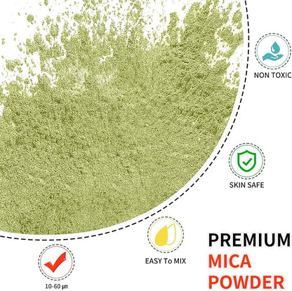Mica Powder - 100g Mica Powder for Epoxy Resin - Metallic Color Pigment for - Image 2