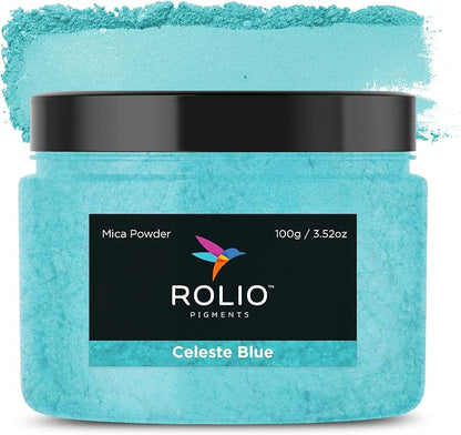 Rolio Premium Blue Mica Powder by RolioPigments