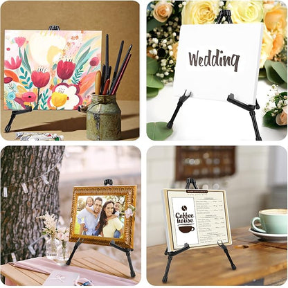 AROIC 12 Pack 14'' Tabletop Easels, Adjustable Portable Table Top Easel - Image 7