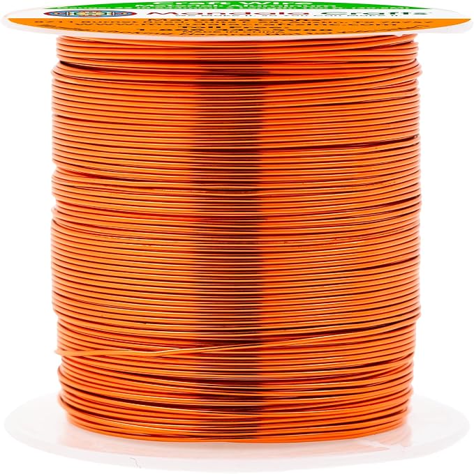 Mandala Crafts 22 Gauge Anodized Aluminum Craft Wire by MandalaCrafts