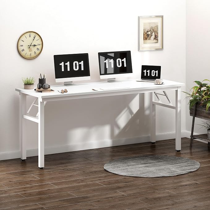 Need Computer Desk Office Desk 62 inches Folding Table - Image 6