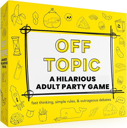 OFF TOPIC Party Game for Adults by OffTopic