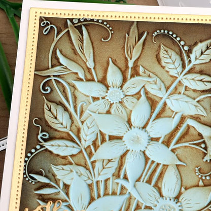 BAOFALI 3D Embossing Folders Daffodil Clear Textured - Image 5