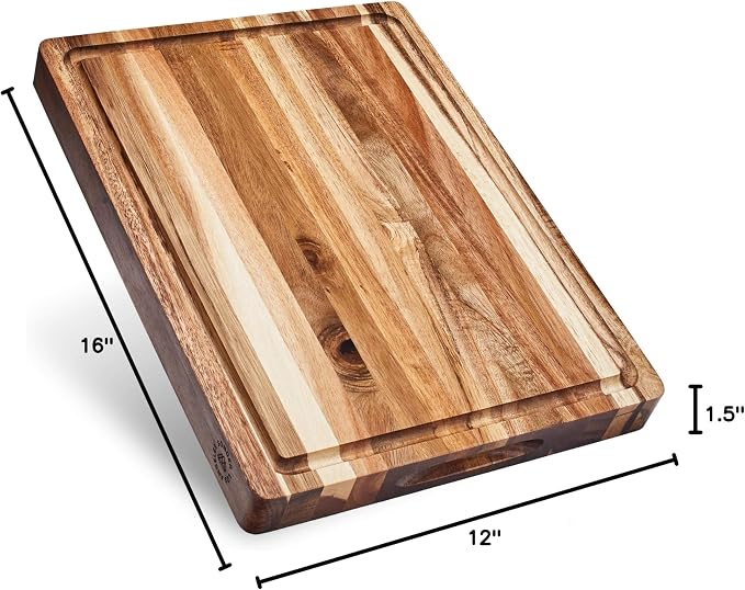 Sonder Los Angeles, Thick Sustainable Acacia Wood Cutting Board - Image 9