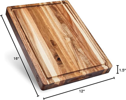 Sonder Los Angeles, Thick Sustainable Acacia Wood Cutting Board - Image 9