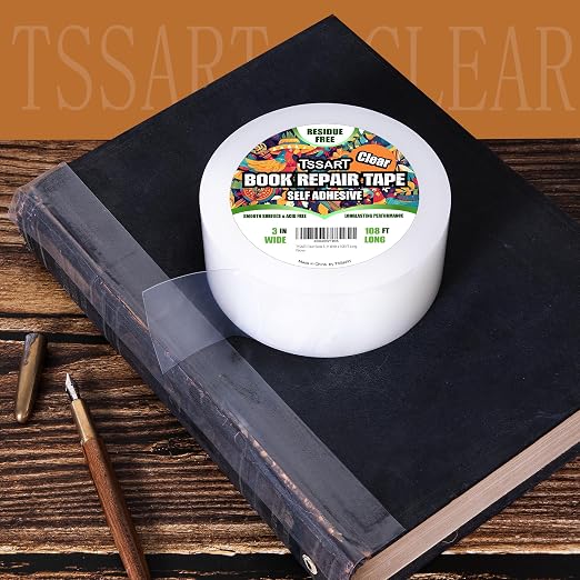 Clear Book Repair Tape - Image 7