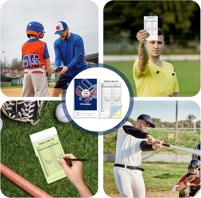 30/60/120/180 Baseball Lineup Cards - Image 6