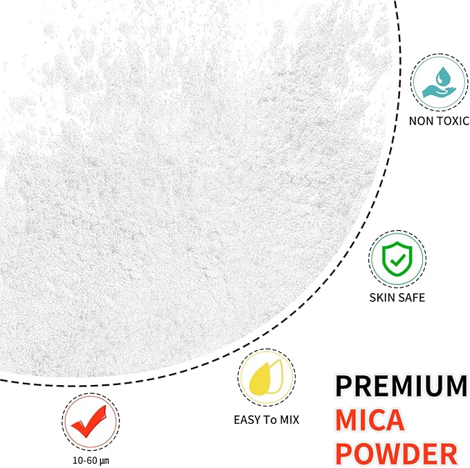 Mica Powder - 100g Mica Powder for Epoxy Resin - Metallic Color Pigment for - Image 2