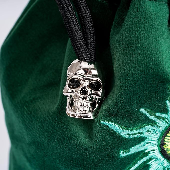 Green Large Dice Bag D&D Cute Storage Bag - Image 7