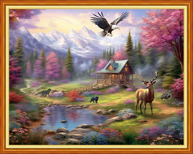 DMCVIVR Stamped Cross Stitch Kits by DMCVIVR