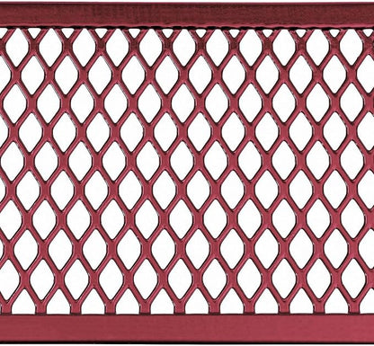 Global Industrial 6’L Rectangular Picnic Table, Expanded Metal, Attached Benches - Image 8