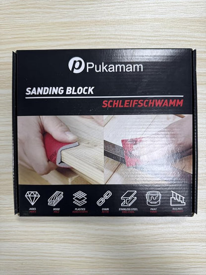 24 Pcs Sanding Sponge 80 Grit, Washable & Reusable Sanding Blocks - Image 8