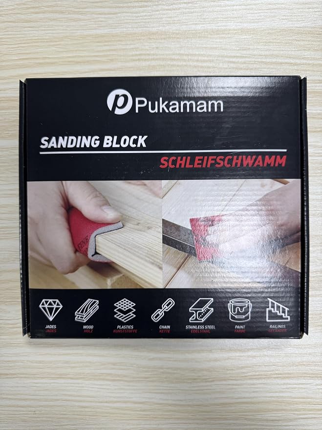 24 Pcs Sanding Sponge 320 Grit, Washable & Reusable Sanding Blocks - Image 8