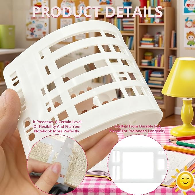 3 Pcs Journal Stencil Set – Reusable Flexible Templates - Image 5