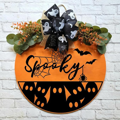 Halloween Stencils 12” Halloween Stencil Skeleton Trick or Treat Boo Templates - Image 3
