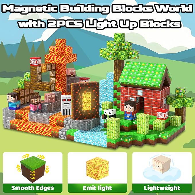 Magnetic Blocks, Stacking Magnets - Image 5