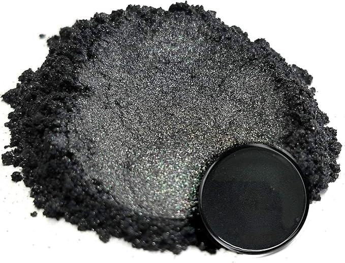 Eye Candy Pigments Premium Black Mica Powder - Image 2