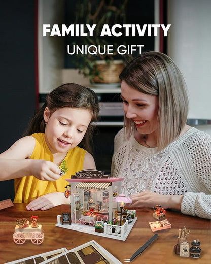 Miniature House Kit, Miniature Dollhouse - Image 6