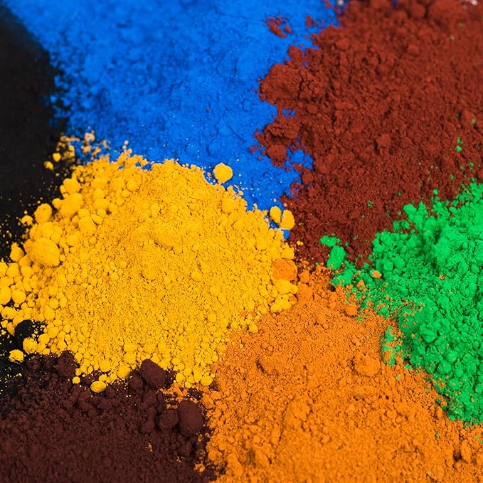 GOODTAKE Concrete Pigment, Grass Green Iron Oxide Pigment Powder, Concrete - Image 9