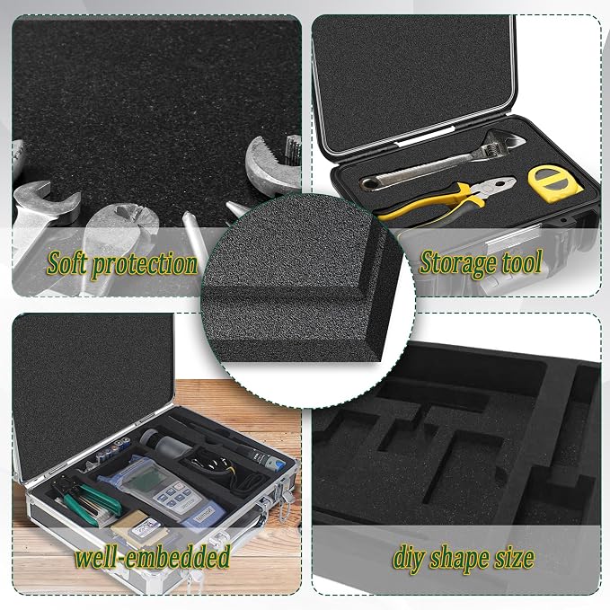 8 Pcs Polyethylene Foam Pads for Packing Foam Sheets 2 Size Cuttable High - Image 6