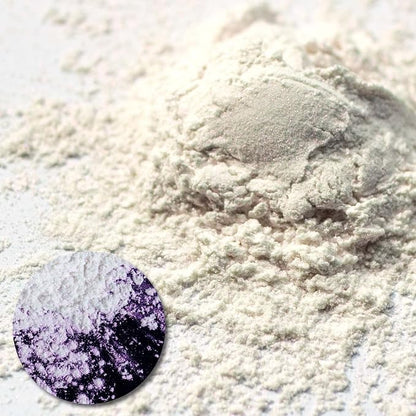 Ceya Interference Mica Powder, 1.8oz/ 50g Ghost Purple Chrome Nail Powder - Image 2