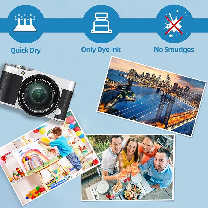 Uinkit 100 sheets Brochure Paper Glossy Double Sided 8.5x11 Inkjet 37lb 140gsm - Image 7