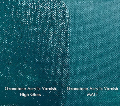 GRANOTONE Acrylic Artist's Varnish | High Gloss & Matte Finish | Non-Yellowing - Image 2
