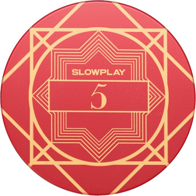 SLOWPLAY Nash Ceramic Poker Chips in Bulk, Casino Grade Ceramic 10-Gram Poker by SLOWPLAY