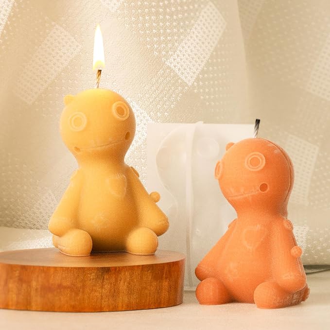 Doll & Ghost 3D Animal Candle Making Molds - Image 5