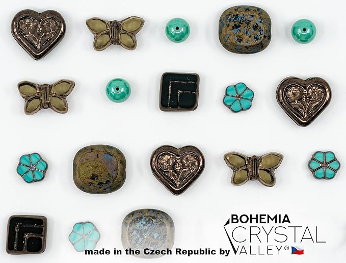 45+ pcs of Focal Glass Bead Mix - Image 5