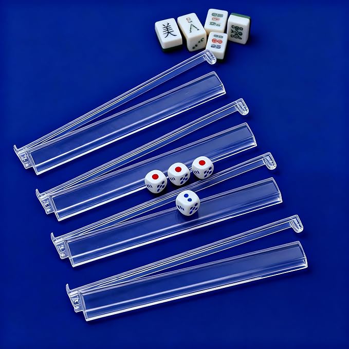 Mahjong All-in-One Tile Rack & Pusher, Enhanced Mah Jongg Tile Holders Set of by Unknown