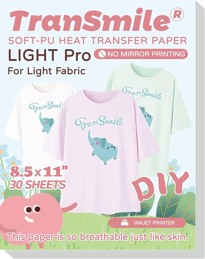 TranSmile PU-Heat Transfer Paper by TRANSMILE