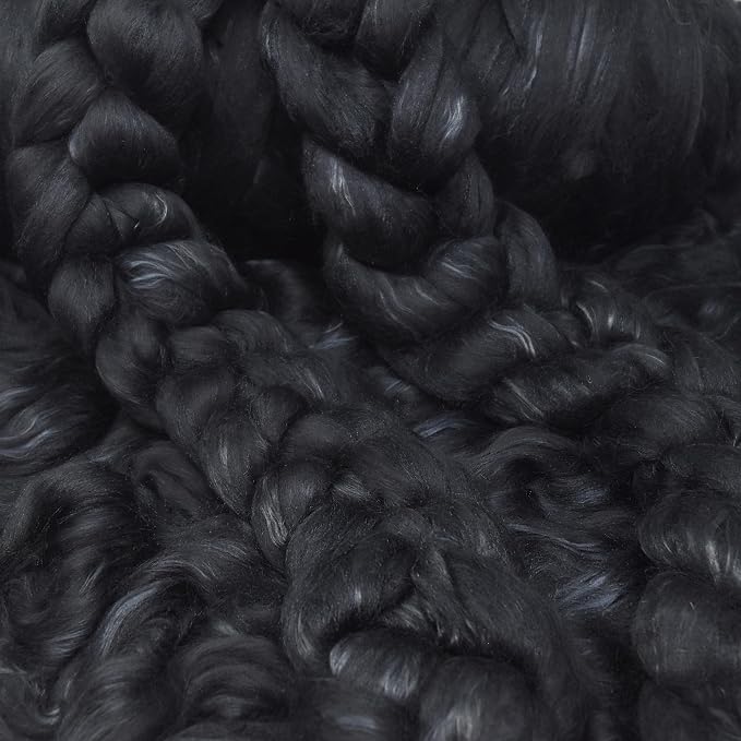 Merino Silk Luxe Tonal Designer Blend. Superfine Merino, Mulberry Silk - Image 4