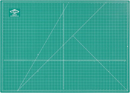 ALVIN GBM Self-Healing Cutting Mat 30 x 42 inch | Double-Sided Green/Black | by Alvin