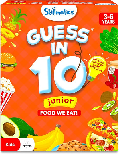 Skillmatics Guess in 10 Junior Food We Eat by Skillmatics