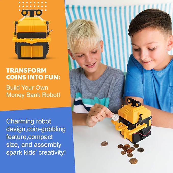 KidzRobotix - Money Bank Robot - Build a Piggy Bank - Image 3