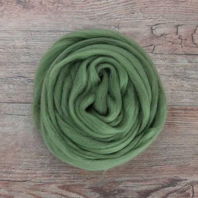Revolution Fibers Merino Wool Combed Top | 1 lb Premium Wool Roving | 22 Micron - Image 3