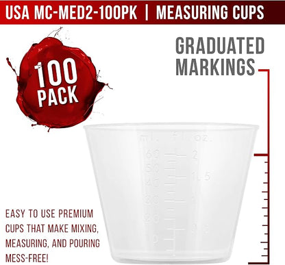 Pouring Masters 2 Oz Liquid Measuring Cups - Image 2