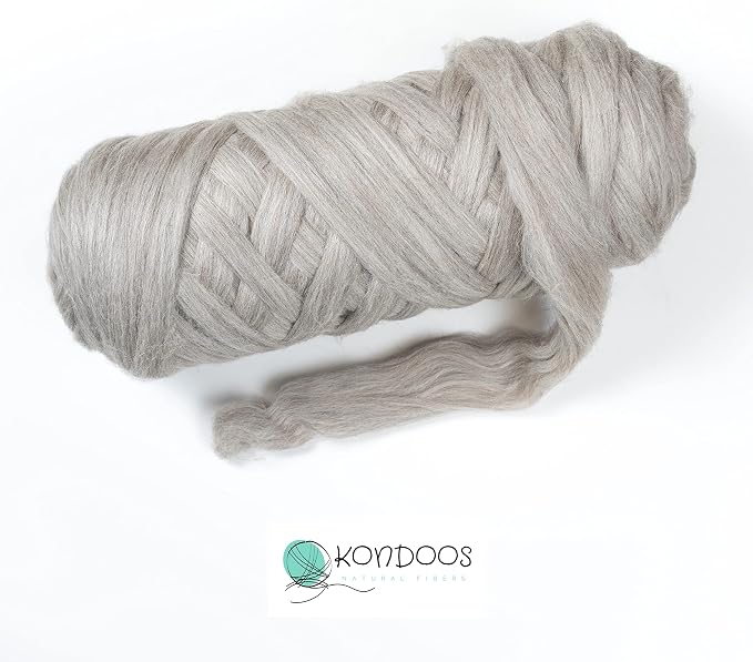 Natural Wool Bulk roving, 4 lb. Best Wool - Image 2