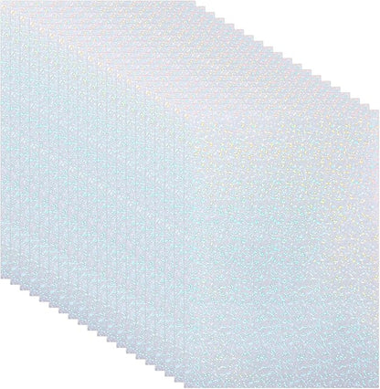 PATIKIL 8.3x5.8" Holographic Sticker Paper, 20Sheets A5 Polypropylene by PATIKIL