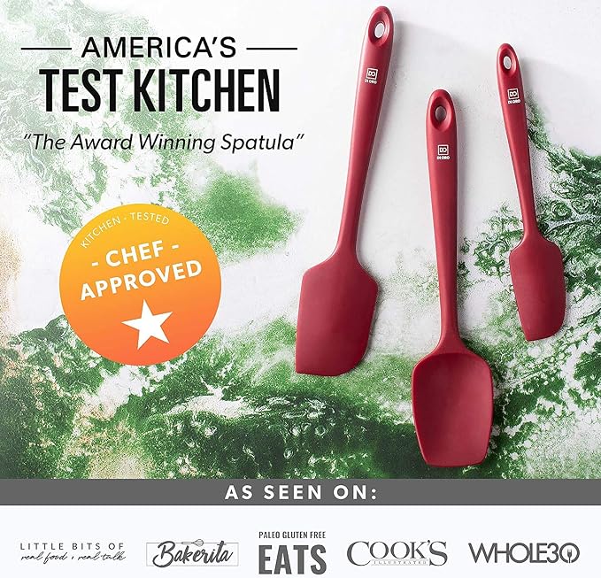 DI ORO® 3-Piece Silicone Spatula Set - Image 7