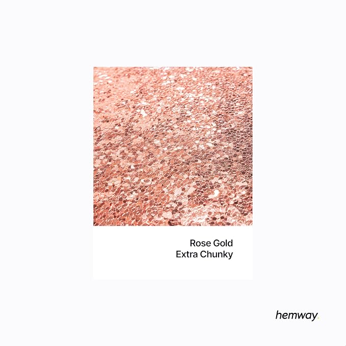 Hemway Polyurethane & Epoxy Resin Glitter 100g / 3.5oz Metallic Crystal Flake - Image 2