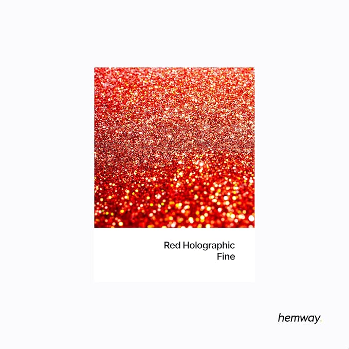 Hemway Polyurethane & Epoxy Resin Glitter 100g / 3.5oz Metallic Crystal Flake - Image 2