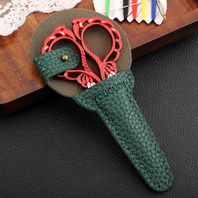 Little Sewing Scissors with Cover Sharp Detail Scissor - Image 3