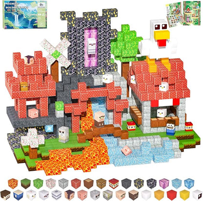 Magnetic Blocks, Stacking Magnets by Unknown