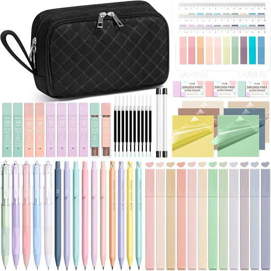 62PCS Aesthetic School Supplies by Unknown