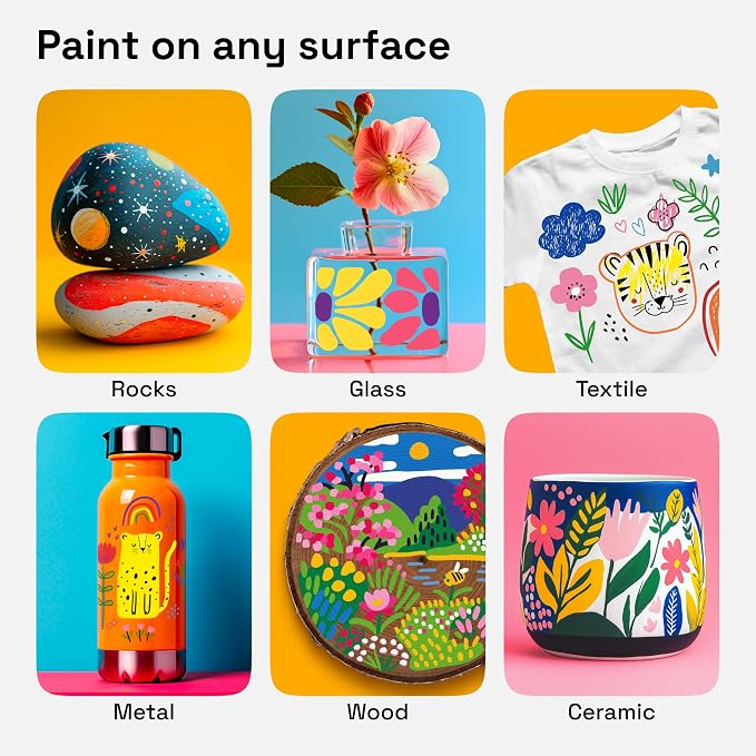 ARTISTRO Vibrant Acrylic Paint Markers - Image 4