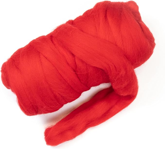 Kondoos Colored Natural Wool roving, 1 lb. Best Wool by Kondoosnaturalfibers