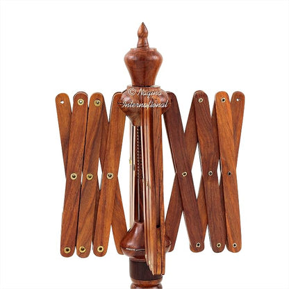 Nagina International's Yarn Swift Umbrella Table Top Yarn Winder | Hand - Image 9