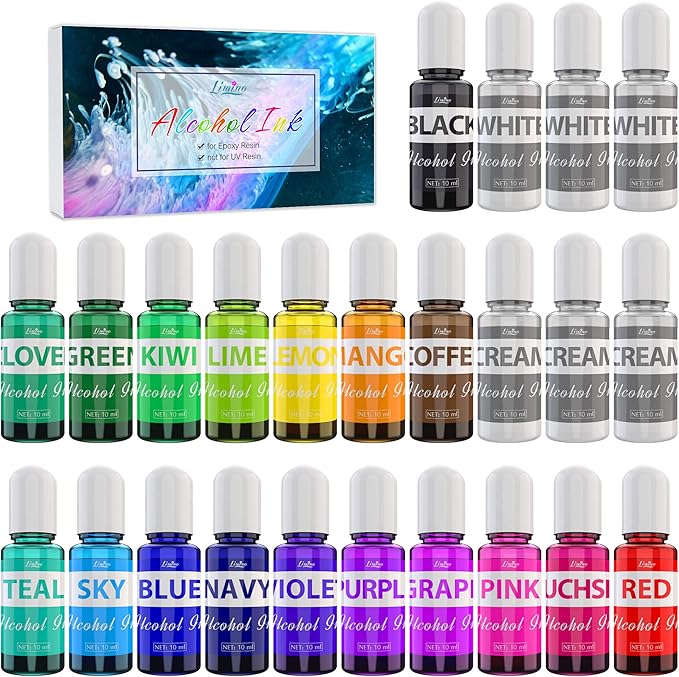 Alcohol Ink Set by Limino